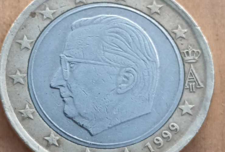 Un euro del Belgio ad altissimo valore